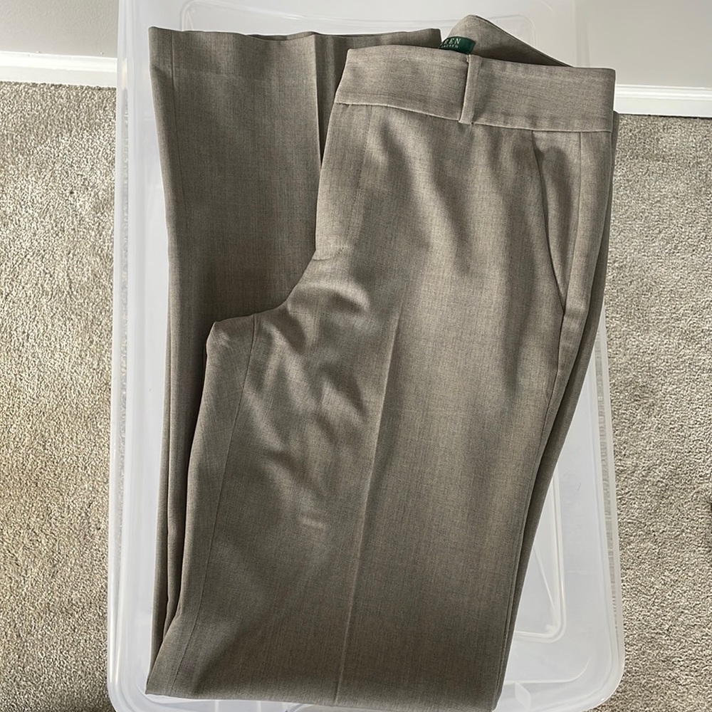 Lauren by Ralph Lauren Gray trousers - Size 4